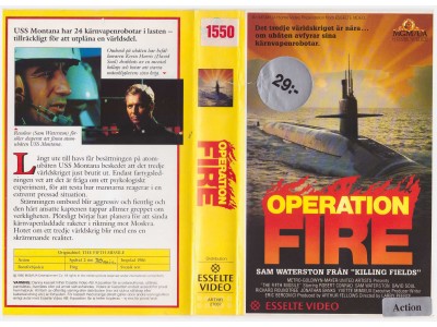Operation Fire Inst.  VHS